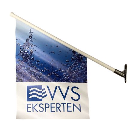 VVS Kioskflagg 600x400 m/stang
